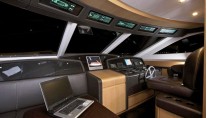 Motor yacht Anassa -  Wheelhouse